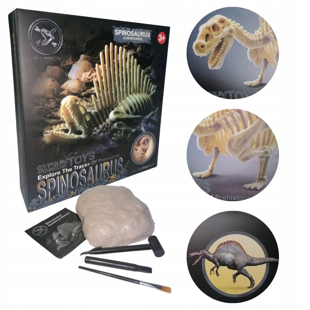 ZESTAW ARCHEOLOGICZNY spinozaur Wykopaliska