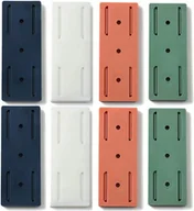 Meble modułowe i akcesoria - Samoprzylepne uchwyty do listwy zasilającej, pilota, Organizer 8szt. - miniaturka - grafika 1