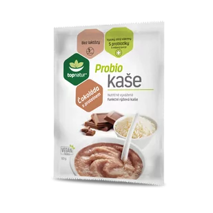 Topnatur - Owsianka Probio, czekolada z białkiem, 60 g - Kasza - miniaturka - grafika 1