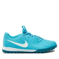 Piłka nożna - Buty do piłki nożnej Nike Jr Phantom Gx II Academy Tf FJ2608 400 Niebieski - miniaturka - grafika 1
