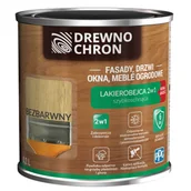 Farby i impregnaty do drewna - Drewnochron Lakierobejca 2w1 bezbarwny 0,2 l - miniaturka - grafika 1