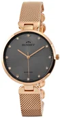 Zegarki damskie - Zegarek Bisset BIS099 BSBF28 różowe złoto szary - miniaturka - grafika 1
