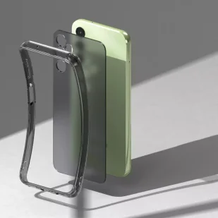 Etui Ringke Fusion do Samsung Galaxy A14 5G Smoke Black - Etui i futerały do telefonów - miniaturka - grafika 3