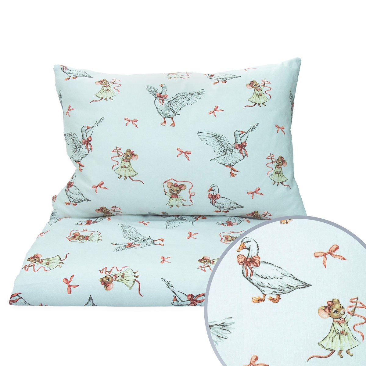 POŚCIEL 120x160 DZIECIĘCA 2EL + POSZEWKA 50X70 DO ŁÓŻECZKA ŁÓŻKA Kerstin