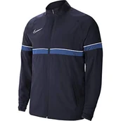 Kurtki męskie - Nike Męska kurtka treningowa Dri-fit Academy niebieski Obsydian / biały / królewski błękit / biały S CW6118 - miniaturka - grafika 1