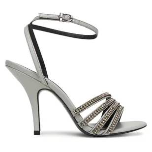 Sandały Patrizia Pepe 8X0076/L083 Srebrny - Sandały damskie - miniaturka - grafika 1