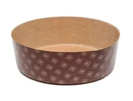 Formy do ciast - FORMA PAPIEROWA DO PIECZENIA okrągła Panettone Basso 185x65mm 1szt - miniaturka - grafika 1