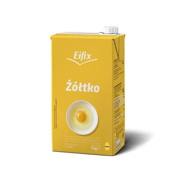 Eifix Żółtko, Pasteryzowane, Płynne, Tetra Brik, 1000G