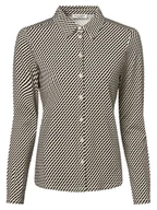 Koszule damskie - Marc O'Polo - Bluzka damska, wielokolorowy|beżowy - miniaturka - grafika 1