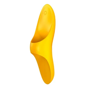 Satisfyer Satisfyer Teaser Finger Vibrator Dark Yellow - Wibratory i masażery - miniaturka - grafika 1