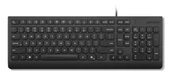 Klawiatury - Lenovo 4Y41R64647 klawiatura Dom/Biuro USB Niemiecki Czarny 4Y41R64647 - miniaturka - grafika 1