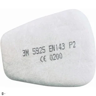 3M 5925 - P2 FILTR CZĄSTEK - - Akcesoria BHP - miniaturka - grafika 1