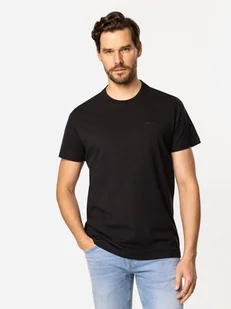 T-shirt męski basic bawełniany Lee Cooper Simple-1180 L Czarny (5905991726937). T-shirty męskie - Koszulki męskie - miniaturka - grafika 1