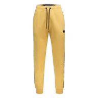 Spodnie sportowe męskie - Pit Bull Spodnie Dresowe Tape Logo Pale Yellow - miniaturka - grafika 1