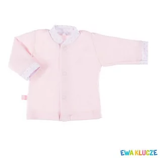 Kaftaniki dla niemowląt - Kaftan Newborn Róż Ewa Klucze - 50 - grafika 1