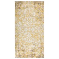 Dywany zewnętrzne - vidaXL Dywan zewnętrzny o płaskim splocie, 80x150 cm, żółty vidaXL - miniaturka - grafika 1