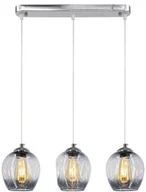 Lampy sufitowe - ELEM Lampa sufitowa z trzema żarówkami E27 8182/3 8C BL z serii ATENA - miniaturka - grafika 1