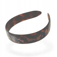 Ozdoby do włosów - Opaska do włosów Francuska Mocna Elastyczna Brązowa - miniaturka - grafika 1