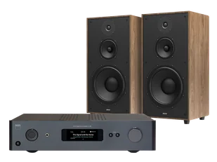 NAD C 379 (czarny) + Utah 5 (wood) - Zestawy stereo - miniaturka - grafika 1