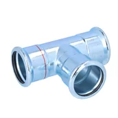 Rury - KAN Trójnik therm Steel - 35 x 35 x 35 - miniaturka - grafika 1