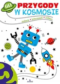 Kolorowanki, wyklejanki - Przygody w kosmosie - Monika Matusiak - książka - miniaturka - grafika 1