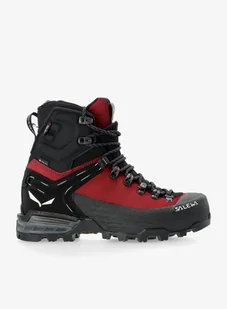 Buty pod raki półautomatyczne damskie Salewa Ortles Ascent Mid GTX - syrah/black - Buty trekkingowe damskie - miniaturka - grafika 1