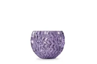 Świeczniki - Świecznik BROMEO fioletowy / Ø8/ h7 / szkło - miniaturka - grafika 1