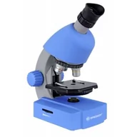 Mikroskopy i lupy - Bresser Mikroskop Junior 40x-640x niebieski 70123 - miniaturka - grafika 1