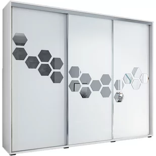 Szafa Przesuwna 278 A23 Skąpski Meble Czekolada, Grafit - Szafy - miniaturka - grafika 1