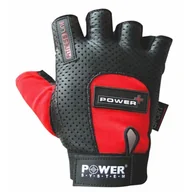 Rękawice do ćwiczeń - Rękawice fitness Power System  Fitness Rukavice Power Plus Červené XL - miniaturka - grafika 1
