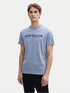 Tom Tailor T-Shirt 1045940 Niebieski Regular Fit - Koszulki męskie - miniaturka - grafika 1