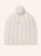Czapki damskie - Darling Harbour Czapka Z Ozdobnymi Kamykami weiss - miniaturka - grafika 1