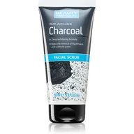Peelingi i scruby do twarzy - Beauty Formulas APS IMPORT-EXPORT Oczyszczający Peeling do twarzy z aktywnym węglem 150ml - miniaturka - grafika 1