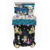 Kołdry i poduszki dla dzieci - Spongebob Squarepants dziecięca pościel na Halloween, 5-częściowy, super miękka, przytulna, dwustronna kołdra i zestaw pościeli z poszewką na łóżko podwójne, (oficjalnie licencjonowany produkt) od - miniaturka - grafika 1