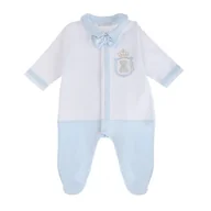 Pajacyki dla niemowląt - Pajac bawełniany Don niebieski 74 - miniaturka - grafika 1