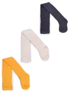 Rajstopy - Rajstopy dziewczęce bawełniane gładkie 3PAK 140-146 YOCLUB - miniaturka - grafika 1