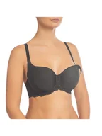 Biustonosze ciążowe - NIKOL DJUMON Biustonosz w kolorze czarnym do karmienia - miniaturka - grafika 1