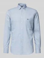 Koszule męskie - Koszula casualowa z listwą guzikową - miniaturka - grafika 1