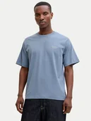 Koszulki męskie - Jack & Jones T-Shirt Earchive 12287990 Niebieski Regular Fit - miniaturka - grafika 1