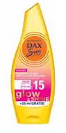 Balsamy i kremy do opalania - Dax Sun Rozświetlająca emulsja do opalania Glow&Shine SPF 15 ze złotymi drobinami 010214852 - miniaturka - grafika 1