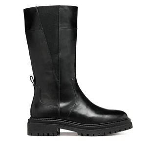 Kozaki Geox D Iridea D46HRD 00043 C9999 Czarny - Kozaki damskie - miniaturka - grafika 1