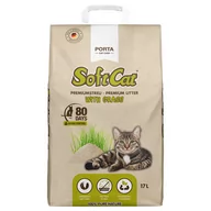 Żwirek dla kotów - Porta SoftCat Grass, żwirek dla kota - 2 x 17 l - miniaturka - grafika 1