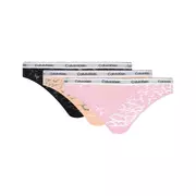 Majtki damskie - Calvin Klein Underwear Koronkowe figi brazylijskie 3-pack - miniaturka - grafika 1