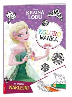 Kraina lodu Kolorowanka Nowa - Kolorowanki, wyklejanki - miniaturka - grafika 2