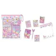 Zabawki kreatywne - Mega zestaw naklejek z długopisem w saszetce Motylki Pecoware - miniaturka - grafika 1