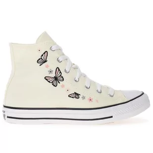 Buty Converse Ctas Hi A07336C - beżowe - Trampki damskie - miniaturka - grafika 1