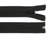 Pasmanteria - Import Zamek żyłka rozdzielczy 125 cm Czarny 89A3-592FC - miniaturka - grafika 1