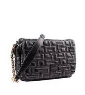 Torebki damskie - Elegancka czarna torebka pikowana Ynot? z łańcuszkiem - miniaturka - grafika 1