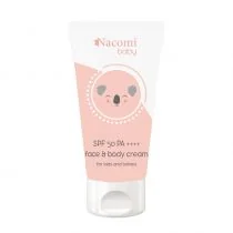 NACOMI BABY FACE & BODY CREAM SPF 50 KREM DO TWARZY I CIAŁA DLA DZIECI OD 6 MIESIĄCA 50ML - Kremy dla dzieci - miniaturka - grafika 2