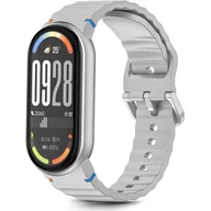 Akcesoria do smartwatchy - Pasek TECH-PROTECT Silicone Sport do Xiaomi Smart Band 8/9/10/NFC Szary - miniaturka - grafika 1